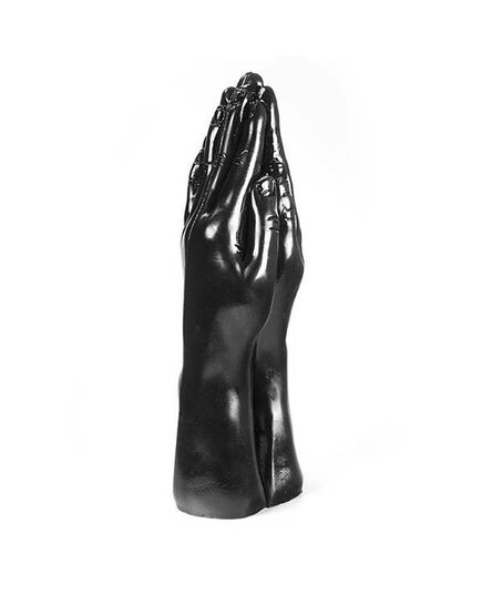 Dildo Double Fisting Dark Crystal Preto