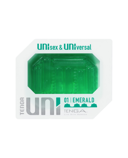 Masturbador Tenga Uni Emerald Sleeve