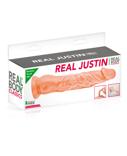 Dildo Real Justin 21.5 cm.