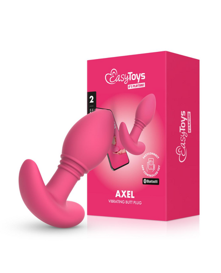 Plug Anal Vibratório Axel com App EasyConnect