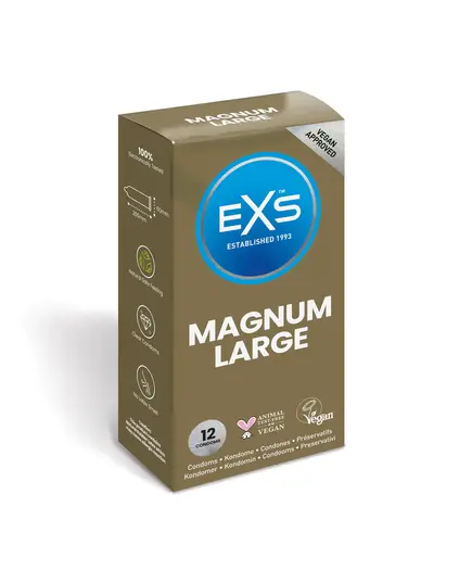 Preservativos EXS Magnum Large 12 un