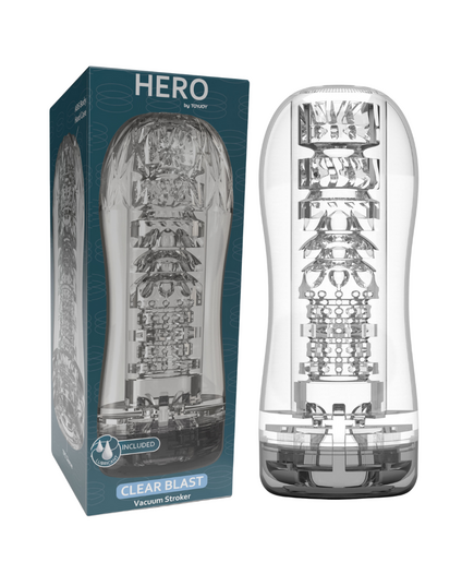 Masturbador Masculino Hero Clear Blast