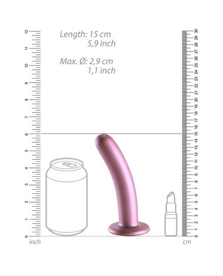 Dildo Smoth G-spot Ouch! 14,5 cm