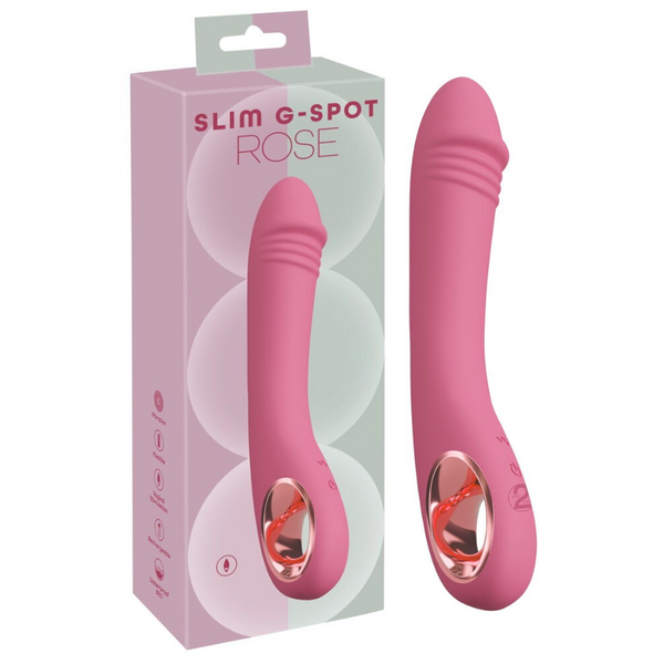 Vibrador Slim G-Spot Rose